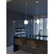 Verona LED 9 inch Satin Nickel Pendant Ceiling Light