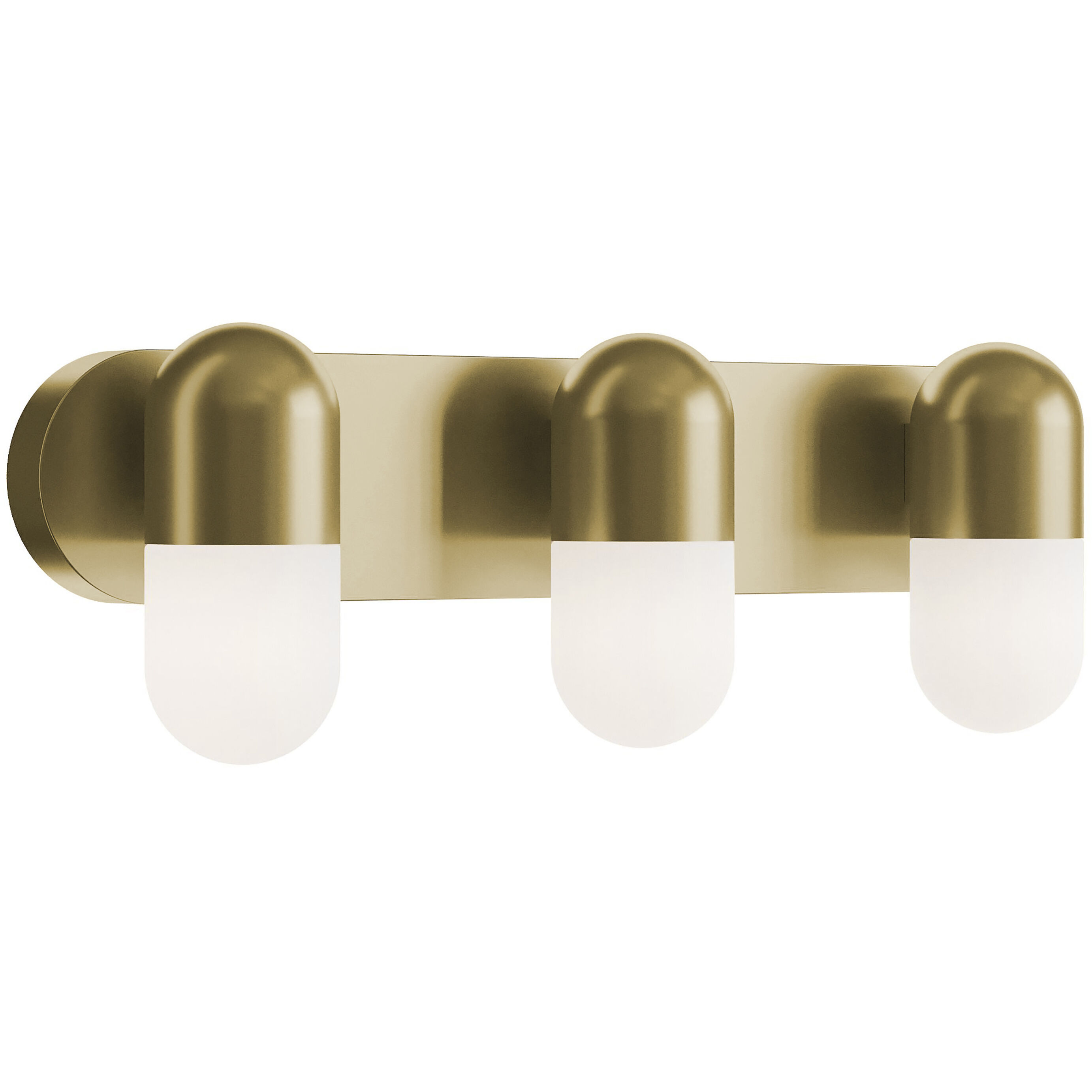 Irvine LED 24 inch Light Antique Brass Vanity Light Wall Light