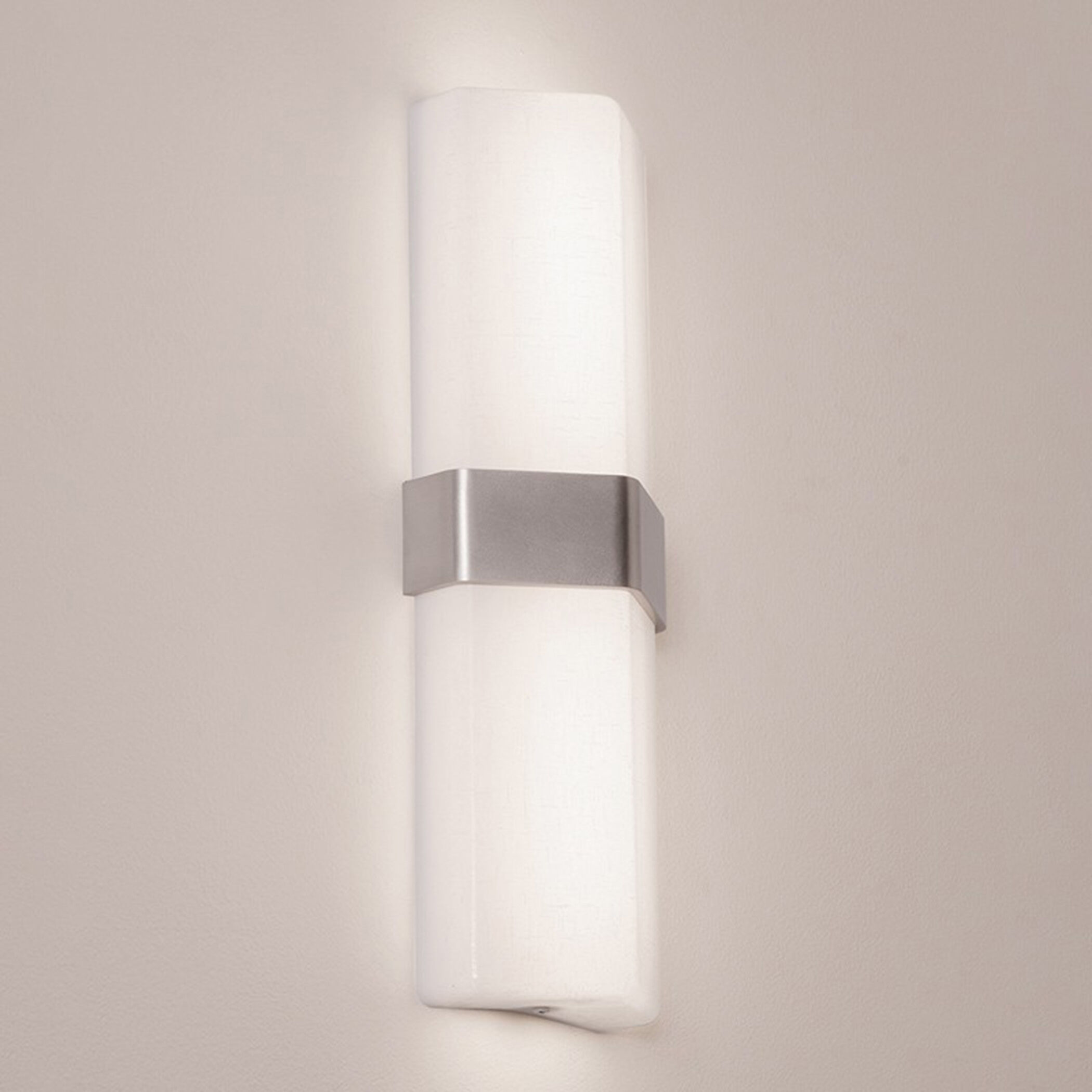 Naples LED 5 inch Satin Nickel ADA Sconce Wall Light