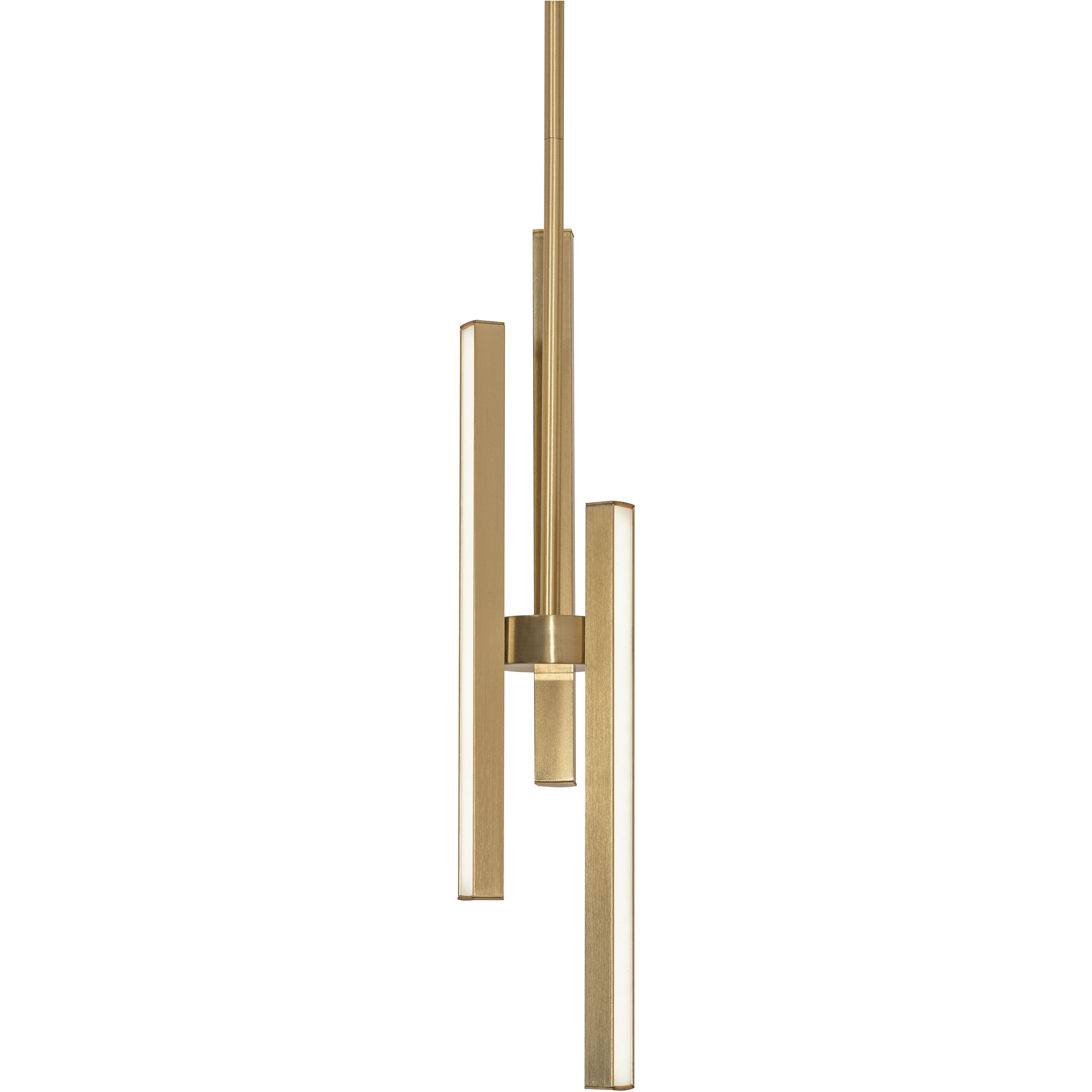 Indra Pendant Ceiling Light in Satin Brass