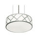 Haven LED 17 inch Satin Nickel Pendant Ceiling Light 