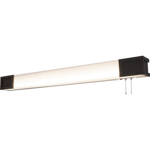 Marquette LED 50 inch Walnut ADA Overbed Wall Light