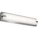 Sinclair LED 24 inch Satin Nickel Vanity Light Wall Light