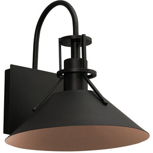 Gus 1 Light 11 inch Black Outdoor Sconce