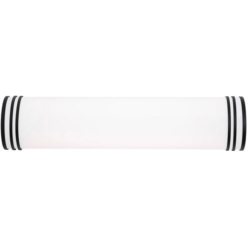 Palmer LED 24 inch Black Vanity Light Wall Light