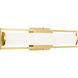 Jordan LED 36 inch Light Antique Brass Vanity Light Wall Light