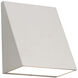 Watson LED 6 inch White Outdoor Wall Sconce