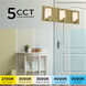 Mesa 3 Light 20 inch Light Antique Brass Bath/Vanity Light Wall Light