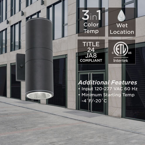 Everly LED 4.5 inch Satin Nickel Wall Sconce Wall Light