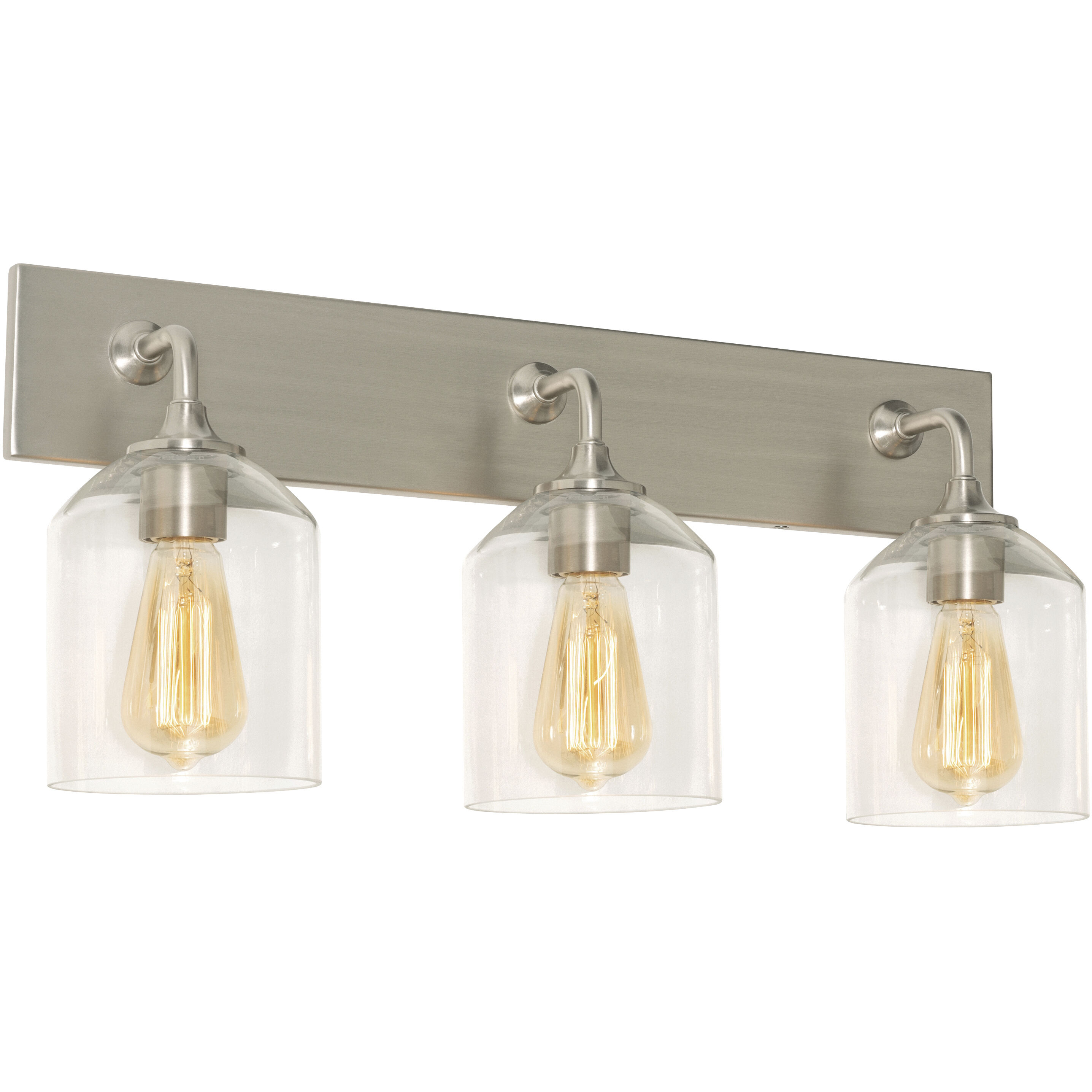 William 3 Light 24.00 inch Bathroom Vanity Light