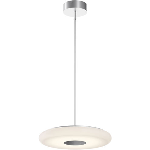 June LED 5.91 inch Satin Nickel Pendant Ceiling Light