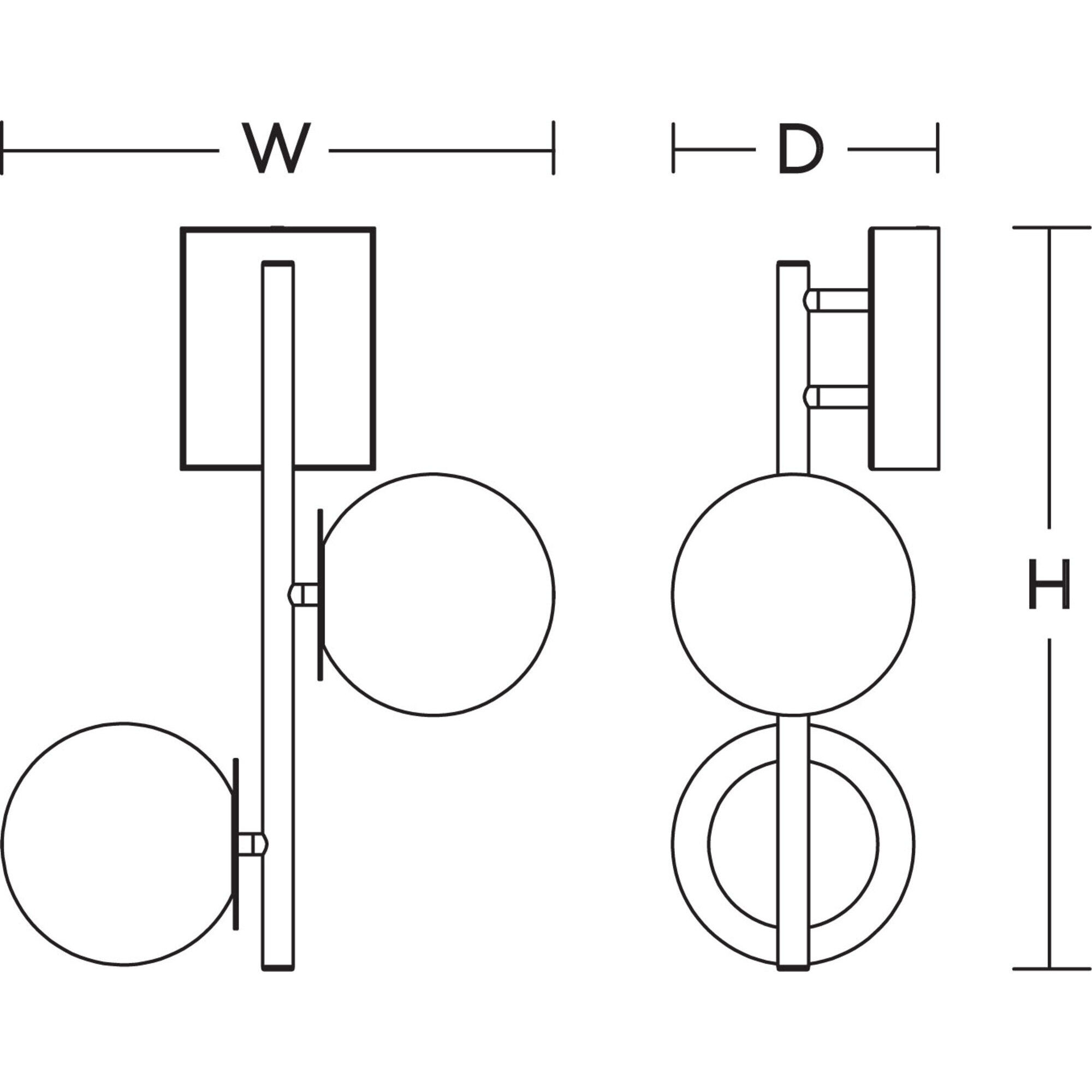 Arren LED 13.5 inch Light Antique Brass Sconce Wall Light