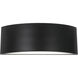 Celia LED 12 inch Black Outdoor Sconce