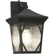 Campton 1 Light 14 inch Black Outdoor Wall Lantern