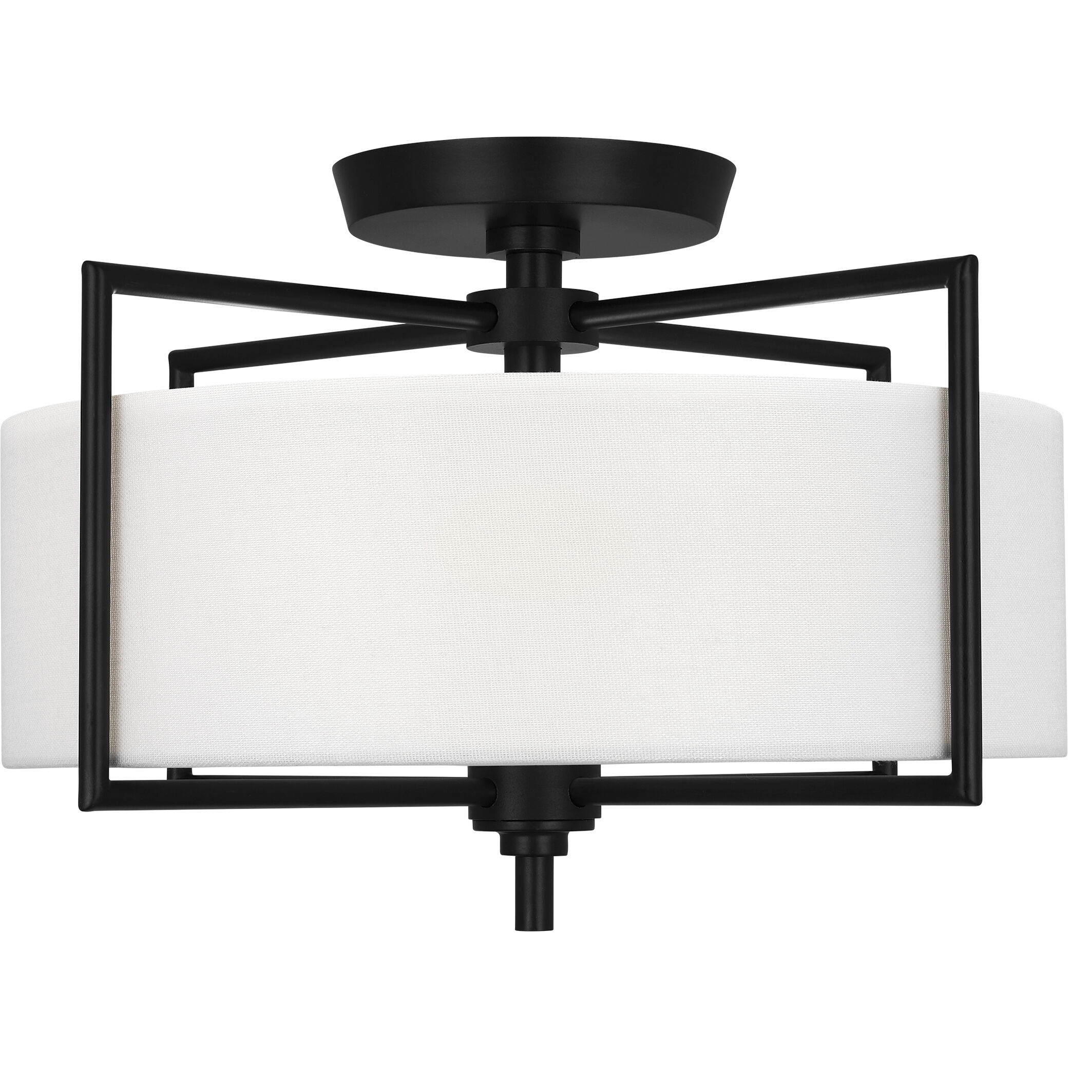 C&M by Chapman & Myers Perno 2 Light 15.00 inch Semi-Flush Mount