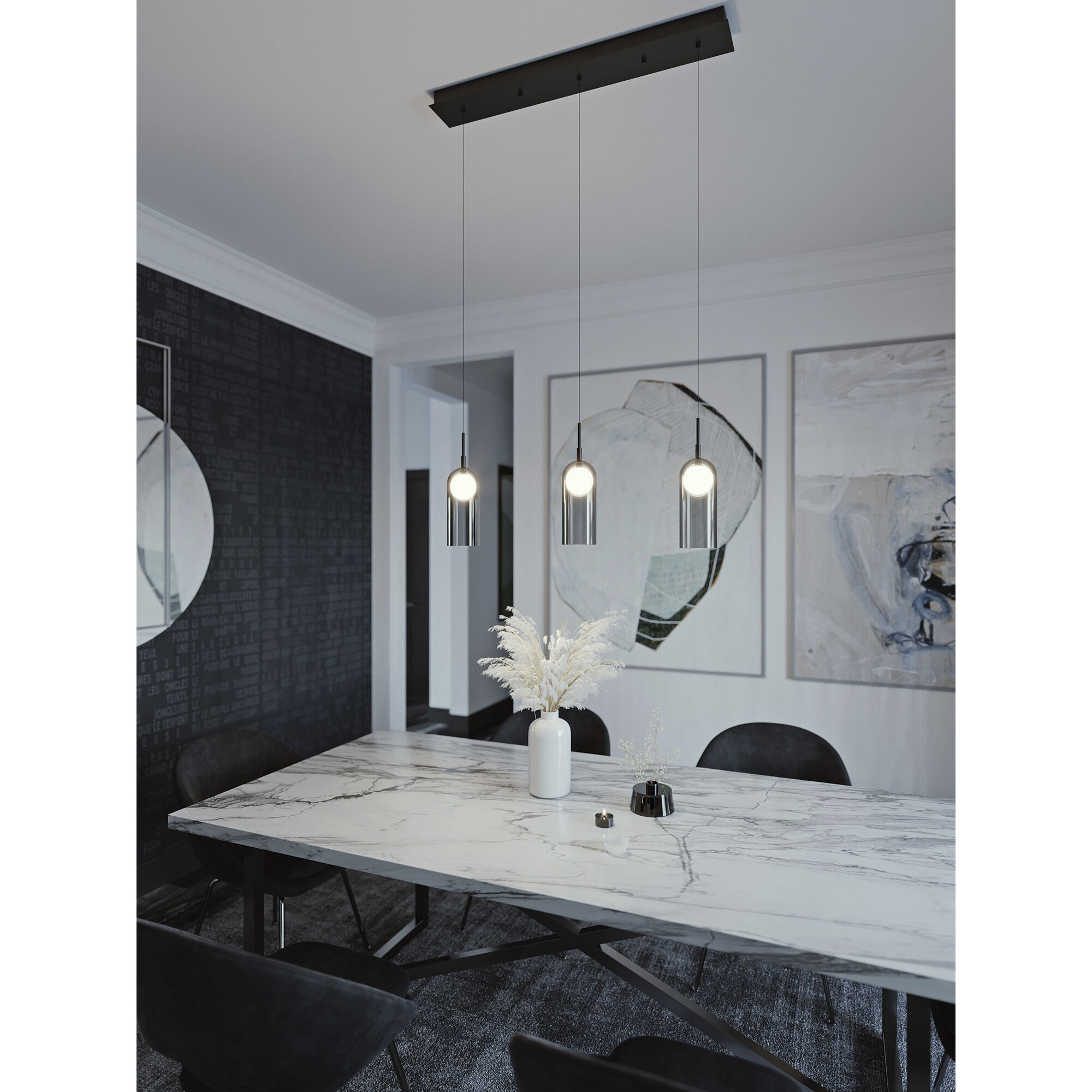 Kiran Linear Pendant Ceiling Light