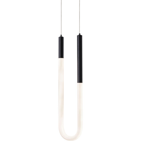 Adel LED 4 inch Black Pendant Ceiling Light