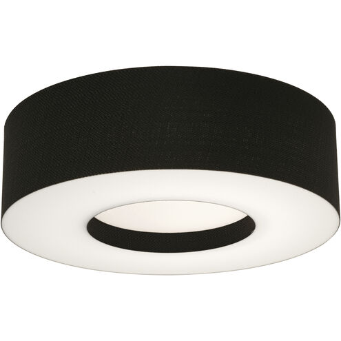 Montclair 2 Light 15 inch Black Flush Mount Ceiling Light