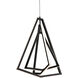 Gianna LED 24 inch Black Pendant Ceiling Light