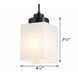 Donovan 1 Light 5 inch Black Pendant Ceiling Light