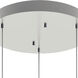 Lock 3 Light 23.37 inch Satin Nickel Pendant Ceiling Light