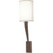 Tory 1 Light 5.63 inch Oakley Bronze ADA Wall Sconce Wall Light in Linen Acrylic