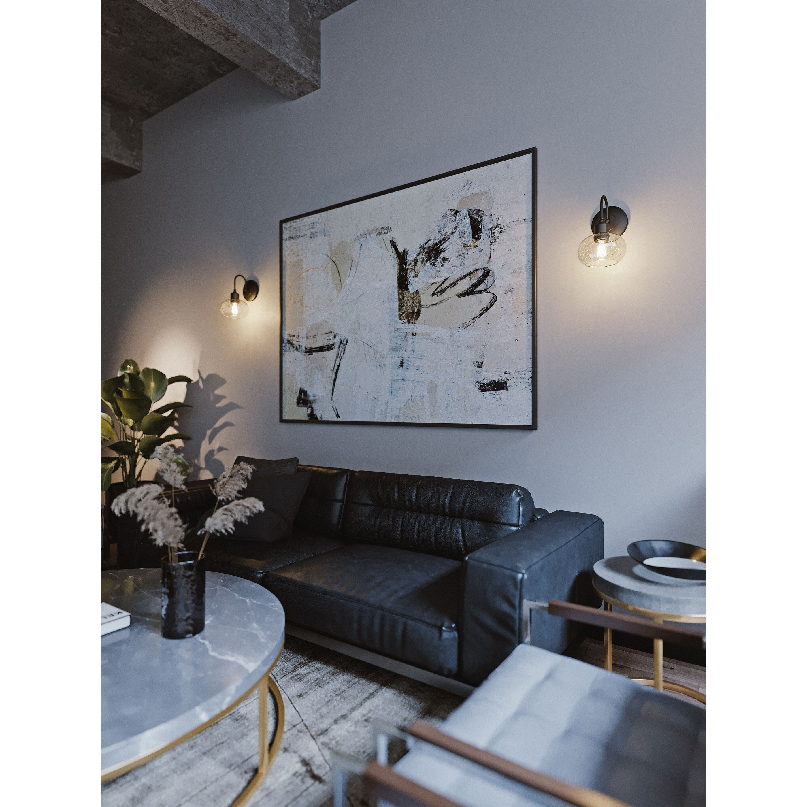 Laney 1 Light 6.6 inch Vintage Gold Sconce Wall Light