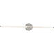 Rusnak 1 Light 36 inch Polished Chrome Bath Vanity Wall Light