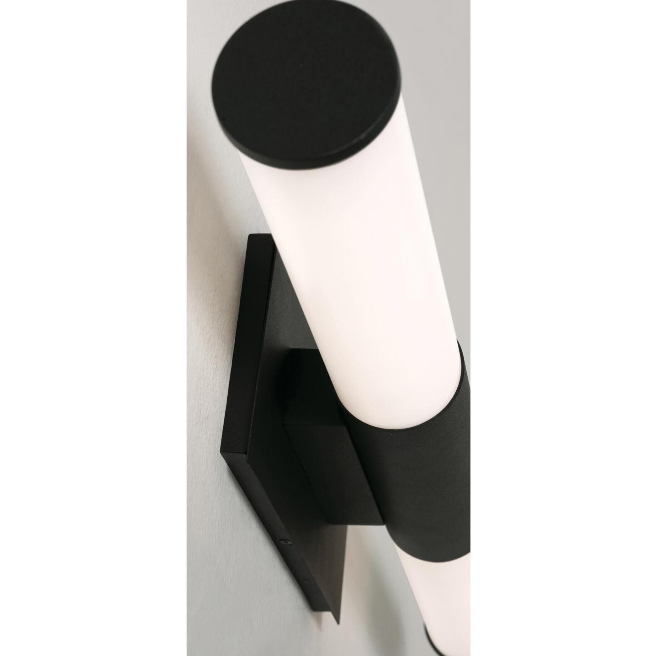 Dax 2 Light 27.13 inch Black Vanity Light Wall Light