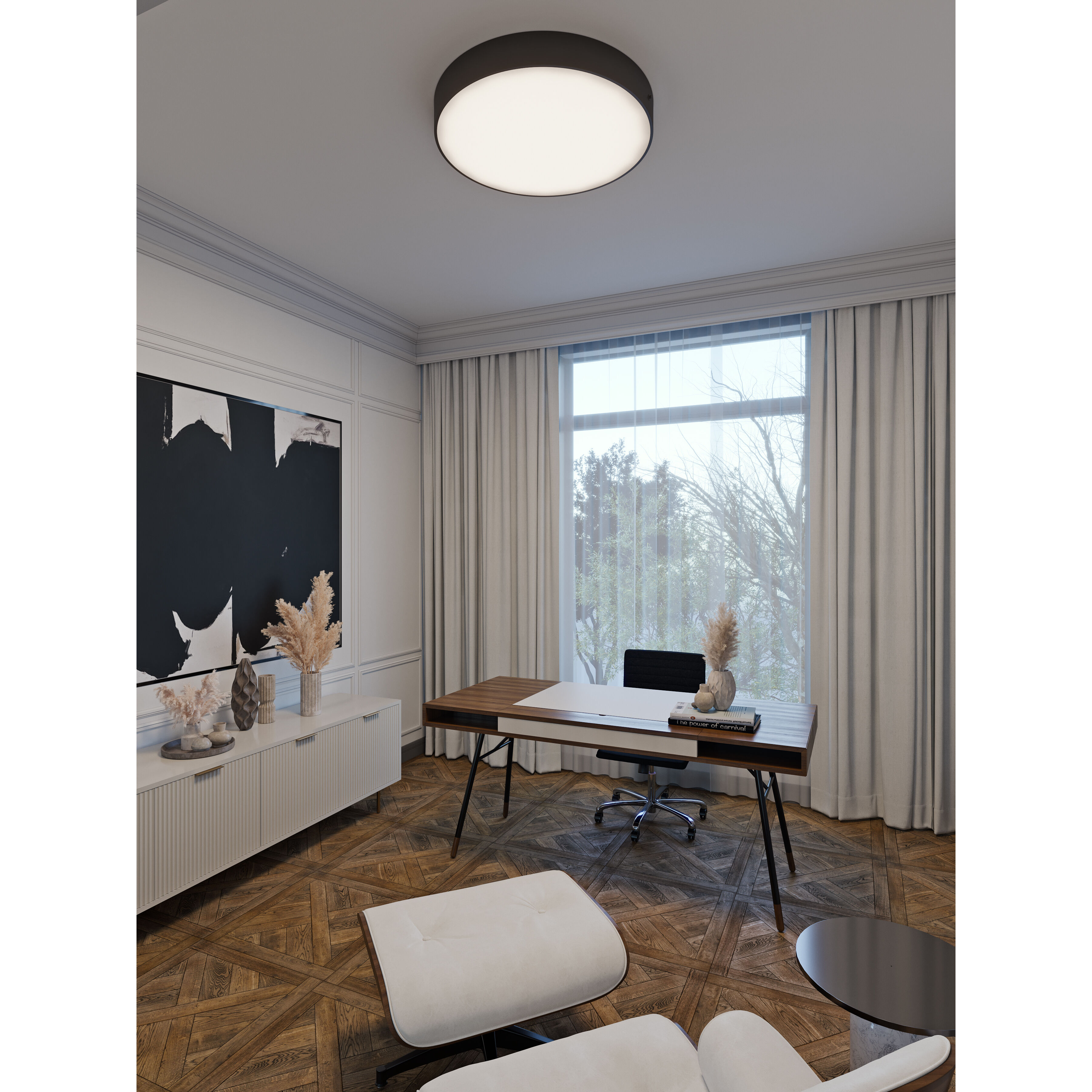 24 flush mount ceiling clearance light