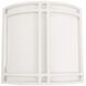Radio LED 11.5 inch White Sconce Wall Light