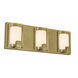 Mesa 3 Light 20 inch Light Antique Brass Bath/Vanity Light Wall Light