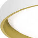 Rana LED 19 inch White Flush Mount Ceiling Light