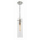 Vista 1 Light 4.7 inch Satin Nickel Pendant Ceiling Light