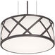 Haven 2 Light 12.63 inch Black Pendant Ceiling Light