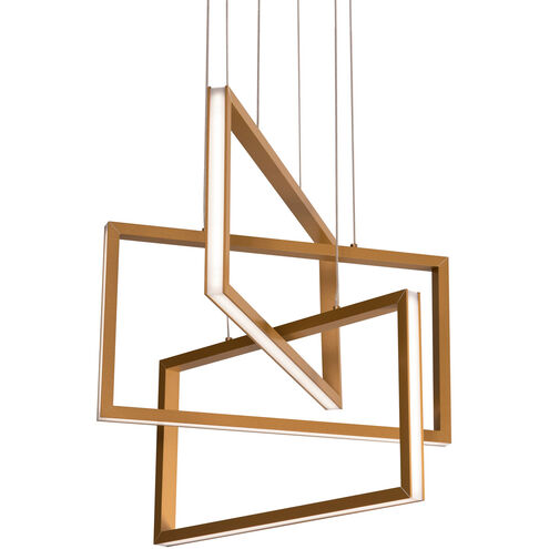Cole LED 24 inch Gold Pendant Ceiling Light