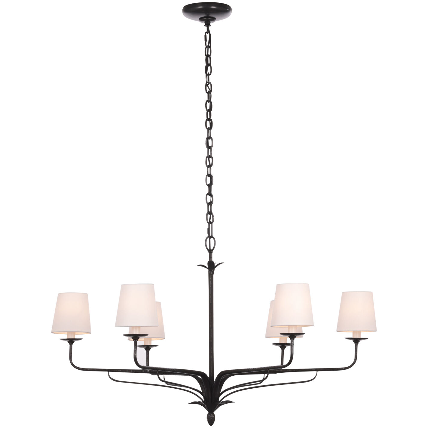 Chapman & Myers Amalfi 6 Light 40.50 inch Chandelier