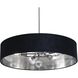 Celine 5 Light 30 inch Satin Nickel Pendant Ceiling Light, Dual Mount