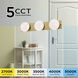 Gates LED 24 inch Satin Brass Vanity Light Wall Light