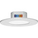 Connie Integrated LED White Recessed Flush Mount