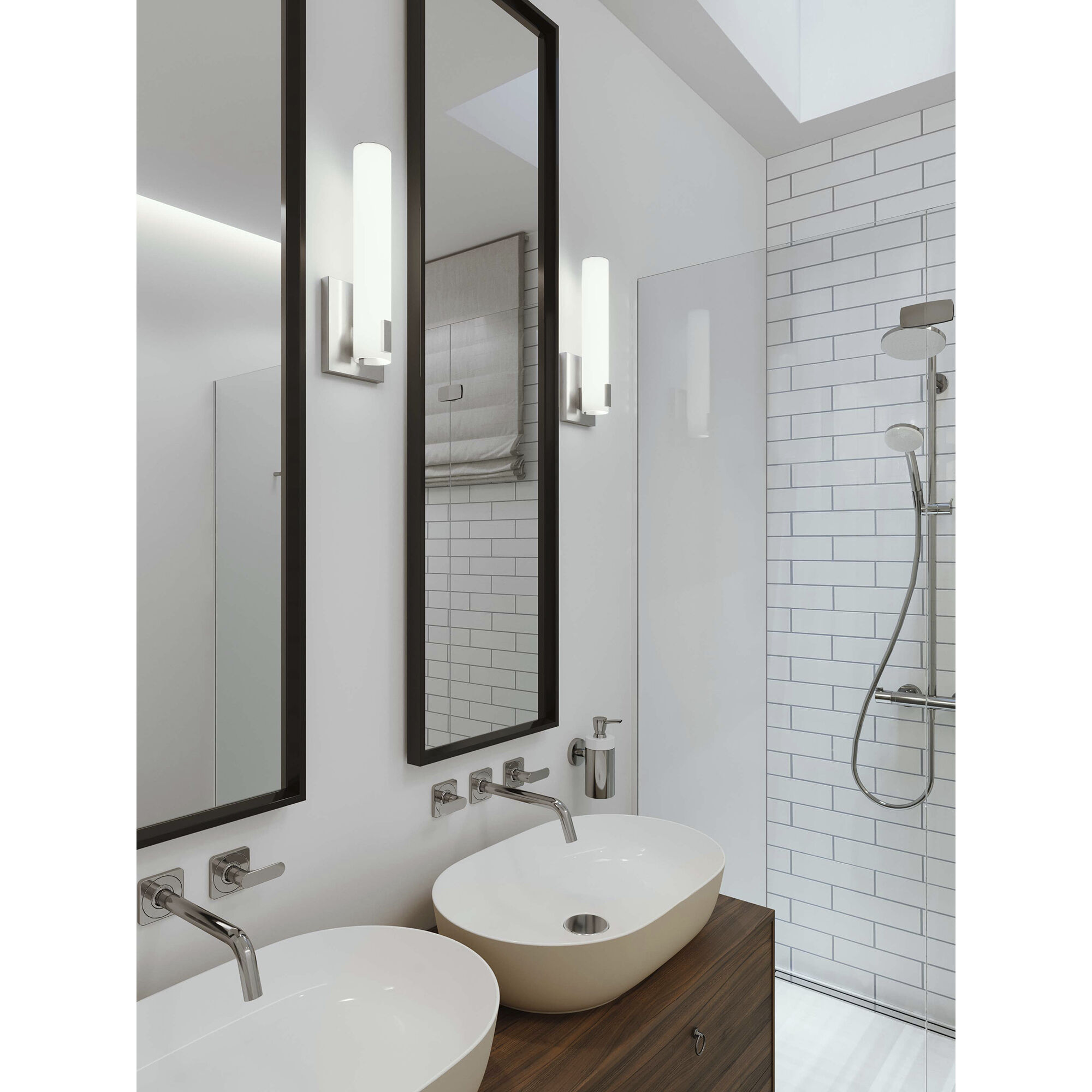 Bowen Wall Sconce Wall Light in Satin Nickel