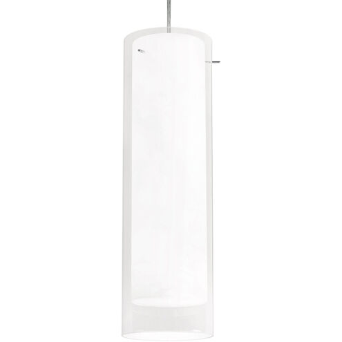 View LED 5 inch Satin Nickel Pendant Ceiling Light