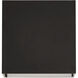 Zoe LED 4 inch Black ADA Sconce Wall Light