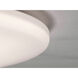 Alpine LED 21 inch Light Antique Brass Flush Mount Ceiling Light