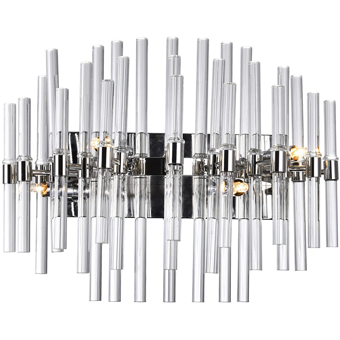 Miroir 4 Light 18 inch Polished Nickel Vanity Light Wall Light