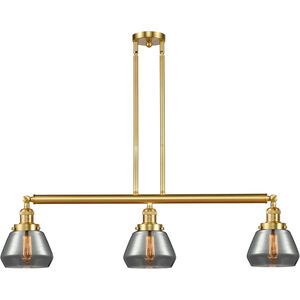 Franklin Restoration Fulton 3 Light 39.25 inch Island Light