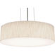 Anton 1 Light 12 inch Satin Nickel Pendant Ceiling Light