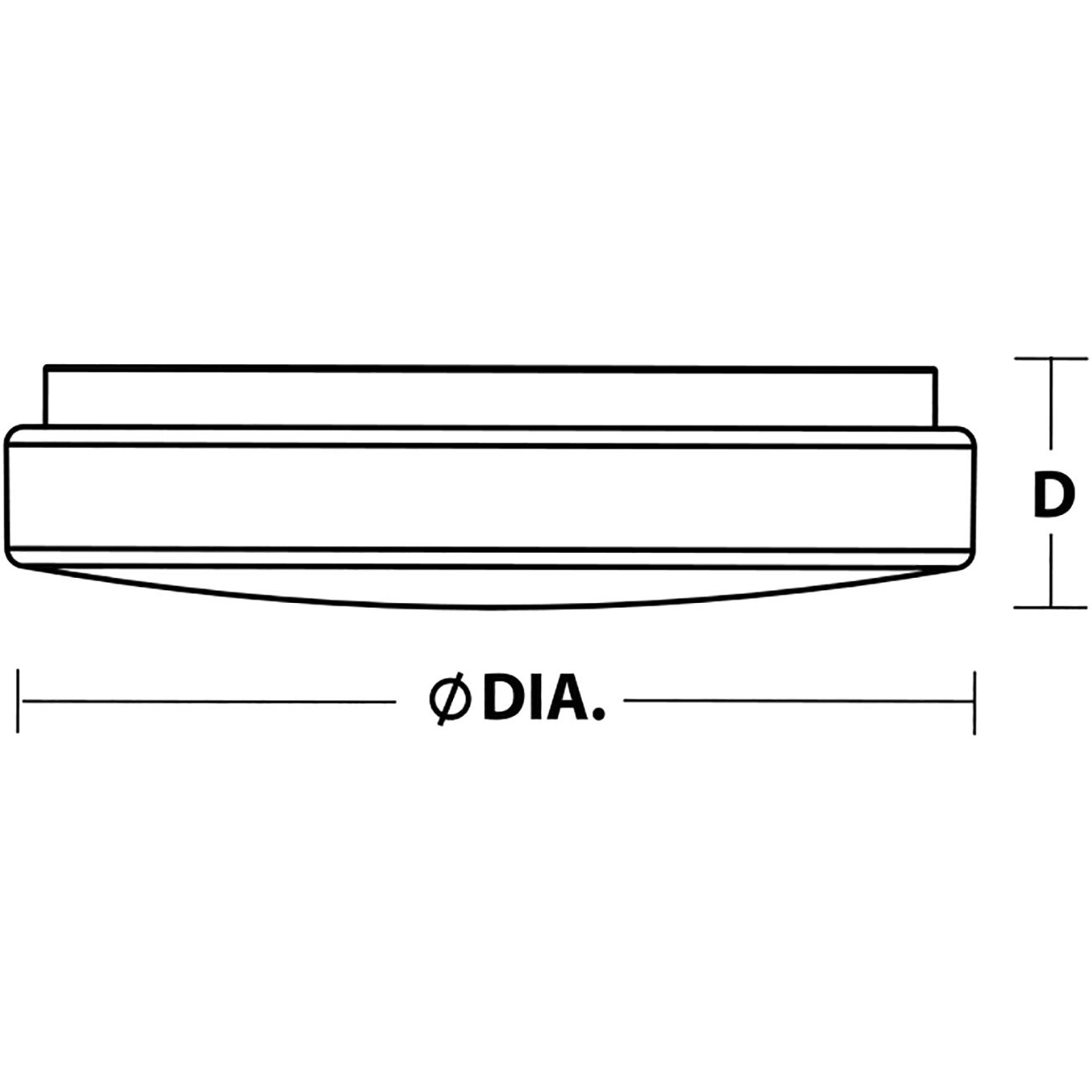 Cirrus LED 11 inch White Flush Mount Ceiling Light