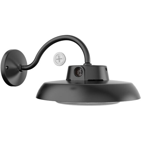 Gilbert LED 10.25 inch Black Outdoor Wall Sconce