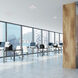 Edge Square LED 9 inch White Flush Mount Ceiling Light